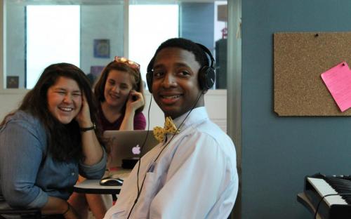 Raha Maxwell, is a junior at Murrah High School. He directed and edited his group's mini-documentary, "Digging Deeper: Confronting Youth Crime’s Causes and Solutions." 