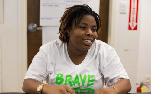 Leslyn Smith, a YMP student and senior at Callaway High School in Jackson, is interested in youth crime. She's now working to plan a youth crime summit to address the causes and solutions of crime in Jackson. 